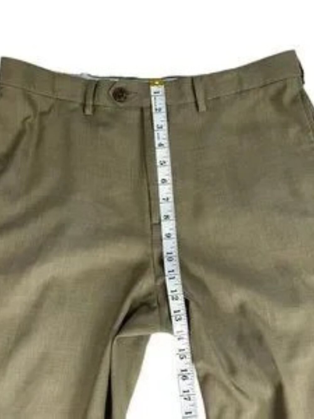 Light Green Straight Chino Pants Men's - Picture 7 of 7